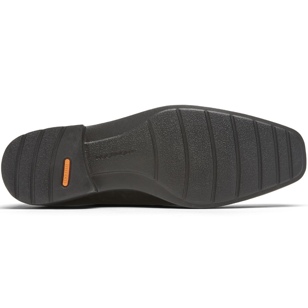 ロック ポート ドレスシューズ メンズ 黒 - Dres Sports Business 2 Apron Toe - QED539246